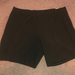 Army green shorts